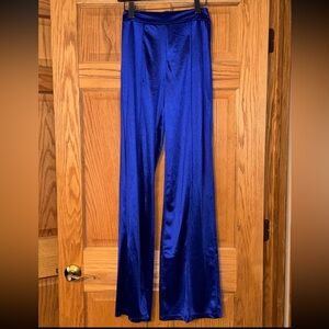Royal Blue Silky Pants